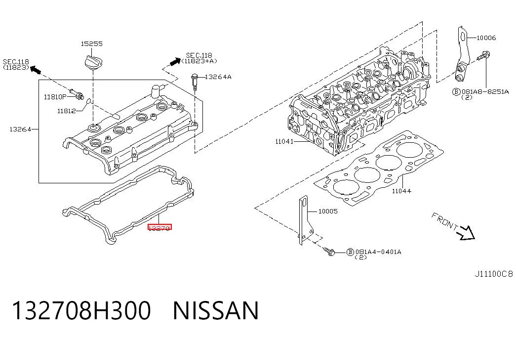 Прокладка клапанної кришки двигуна AND 30109055 ціна, від 6.69 USD