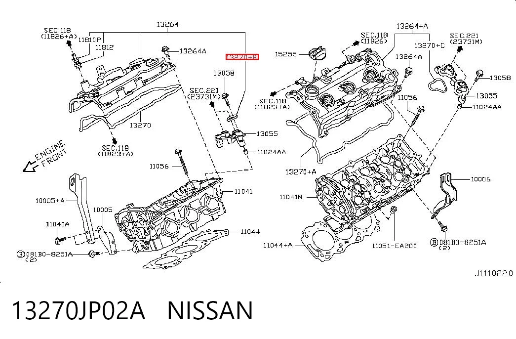 13270JP02A Nissan/Infiniti
