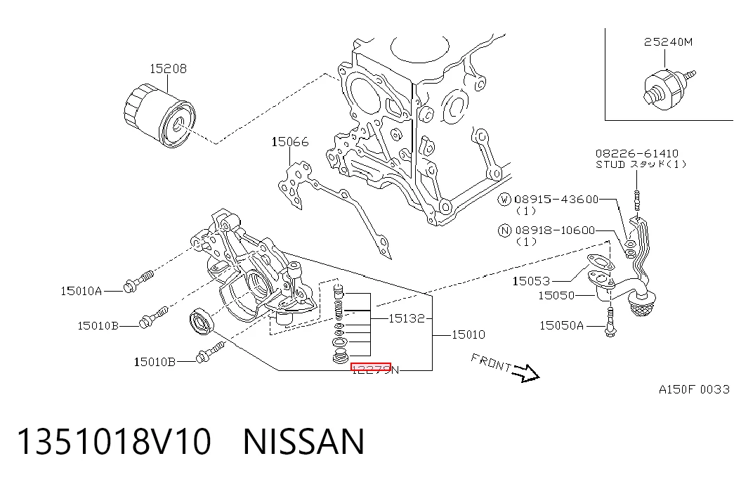 Сальник коленвала двигуна, передній Musashi N2305 ціна, від 2.11 USD