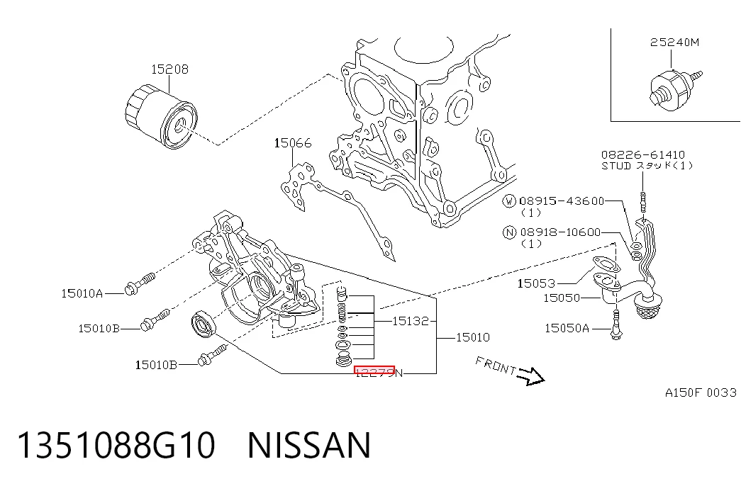 Сальник колінвала передній Musashi N2305