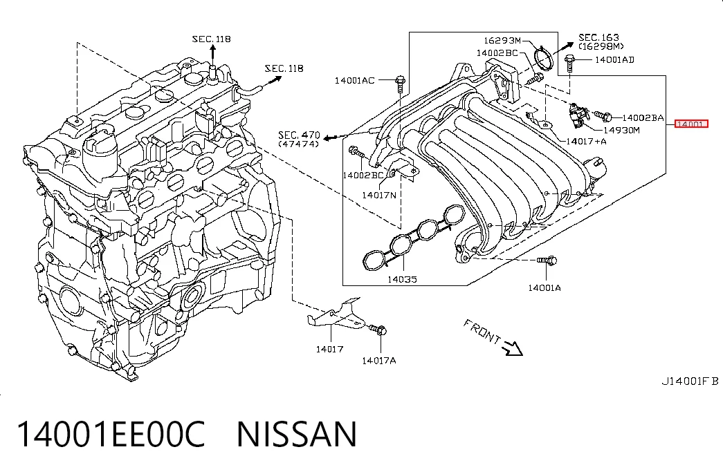 Купити Впускний колектор Nissan Qashqai I J10
