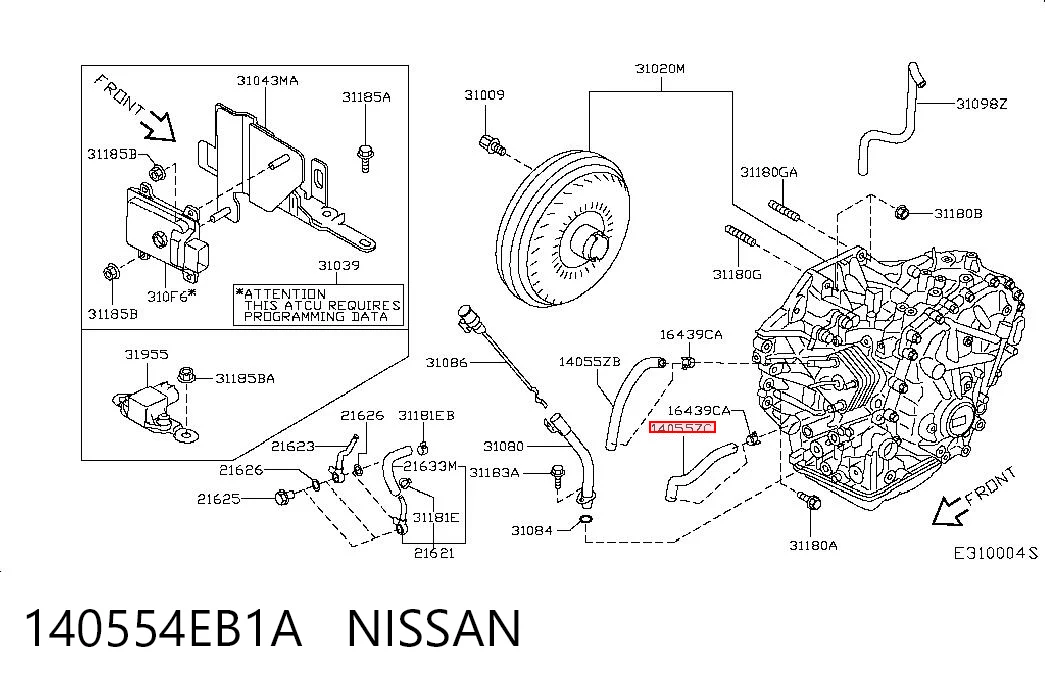 140554EB1A Nissan/Infiniti