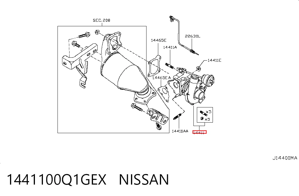  Турбіна Nissan JUKE 