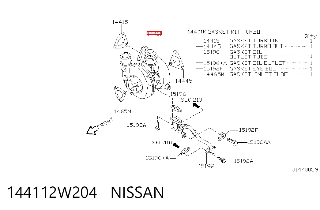 Турбонаддув на Nissan Patrol  Y61