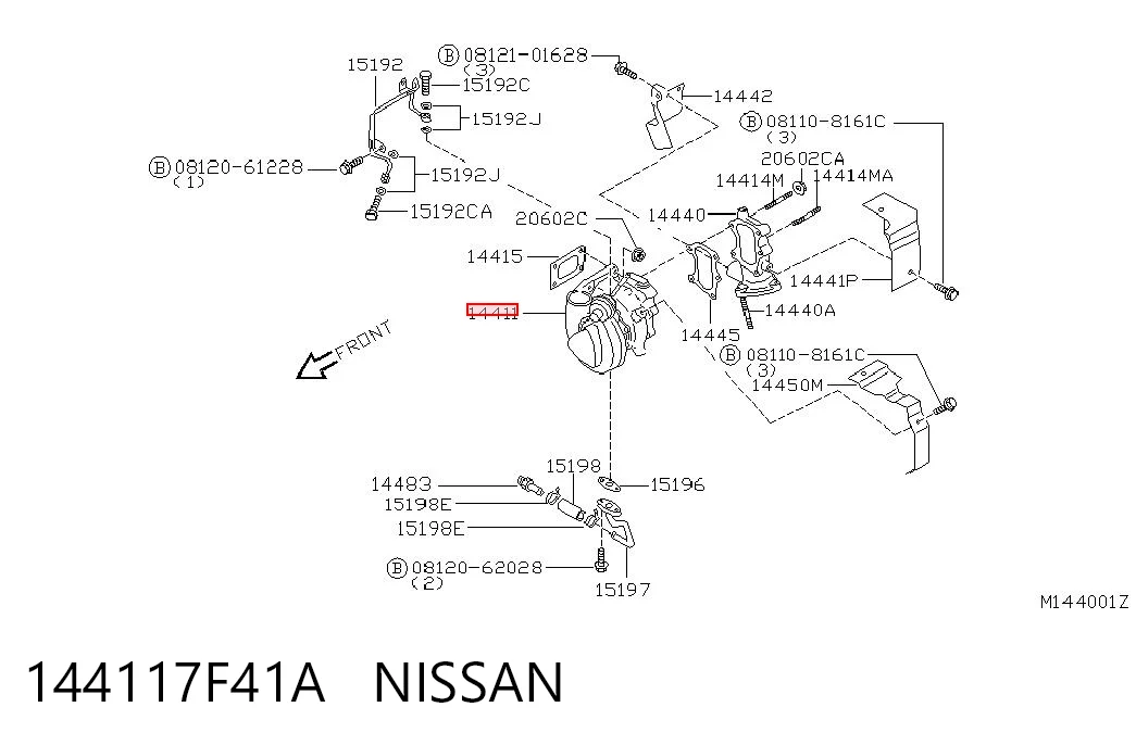 Турбонаддув на Nissan Terrano II R20