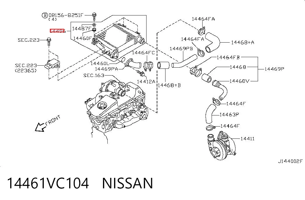 Радіатор інтеркулера Polcar 2777J81