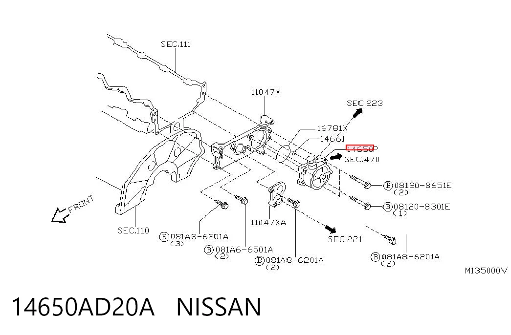 Вакуумний насос на Nissan Almera II N16