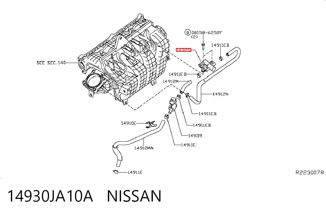 14930JA10A Nissan/Infiniti 