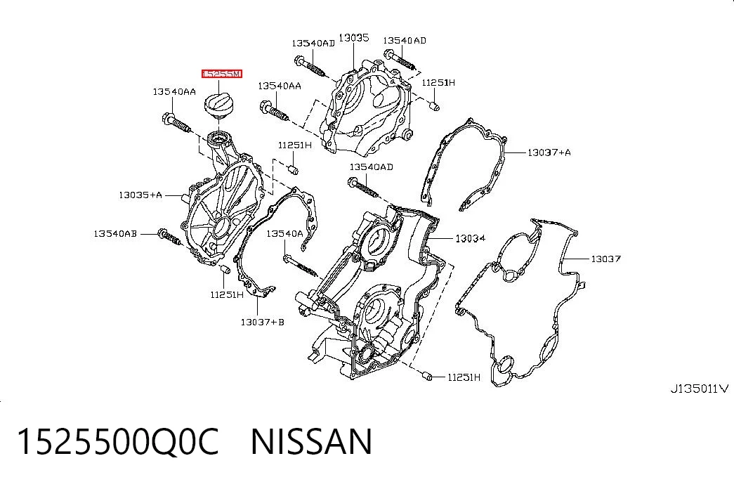 1525500Q0C Nissan/Infiniti