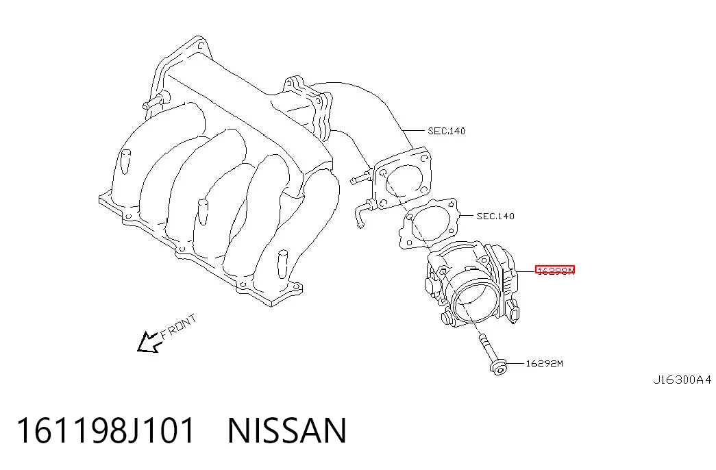 Купити Дросільна заслінка Infiniti FX  S50