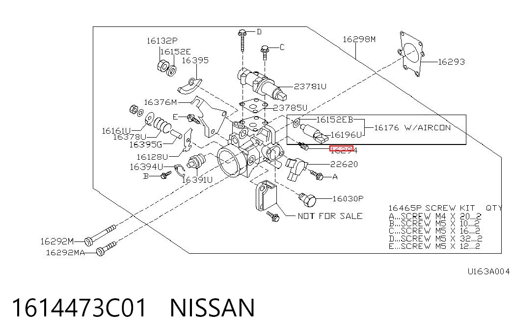 1614473C01 Nissan/Infiniti