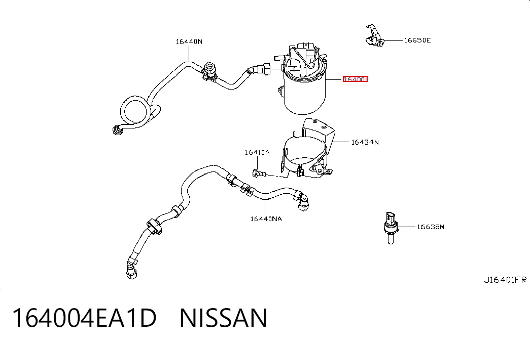Купити 1643625580 Peugeot/Citroen Фільтр-відстійник палива грубої очистки