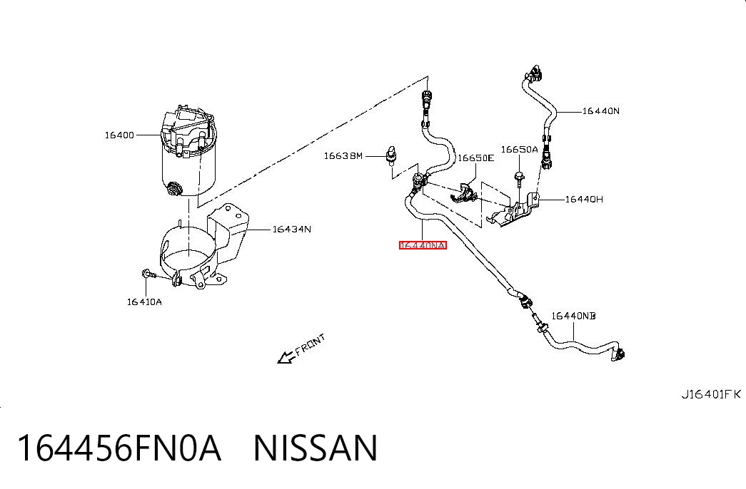 164456FN0A Nissan/Infiniti