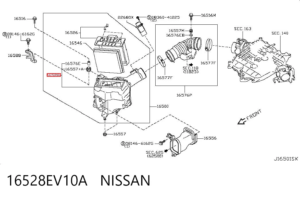 16528EV10A Nissan/Infiniti