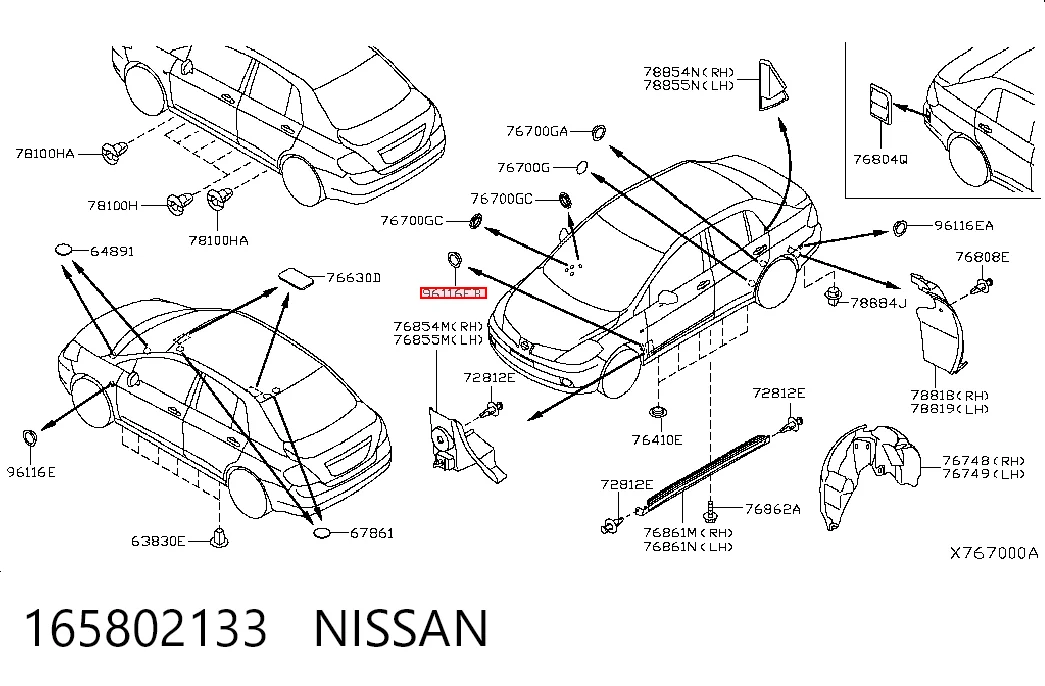 165802133 Nissan/Infiniti 