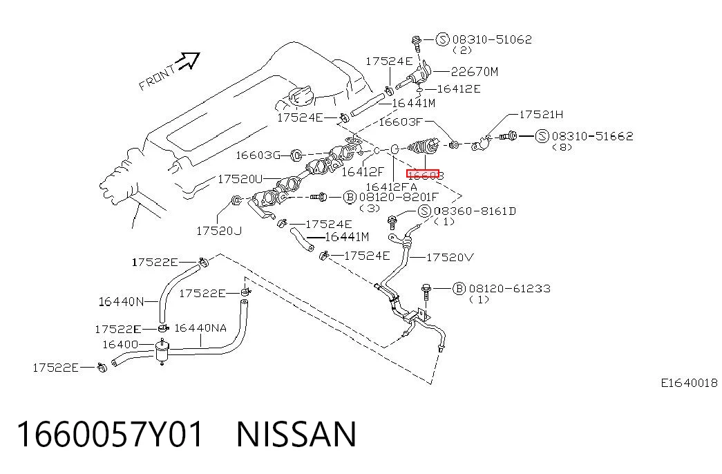 Форсунка інжектора Nissan Maxima 