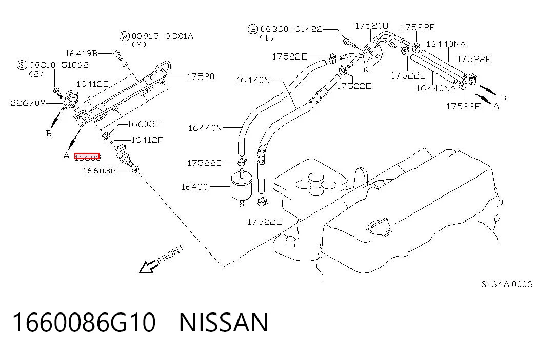 Купити Паливні форсунки Nissan Patrol  Y60