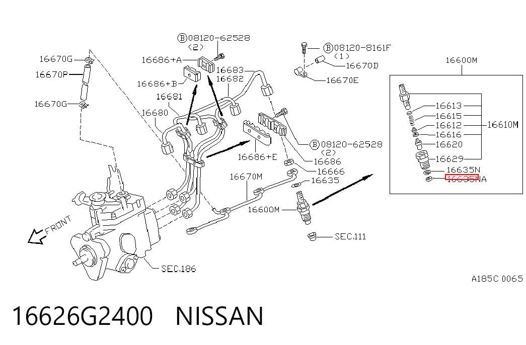 9431610604 Bosch Кільце інжектора