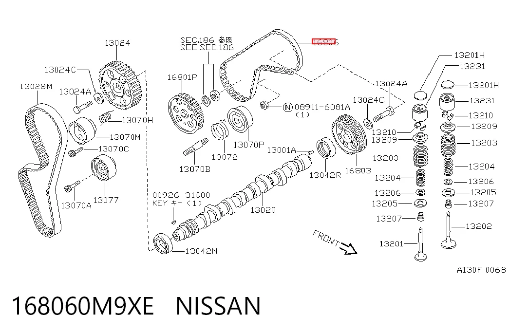 Ремінь ПНВТ Japan Cars E31019 ціна, від 9.14 USD