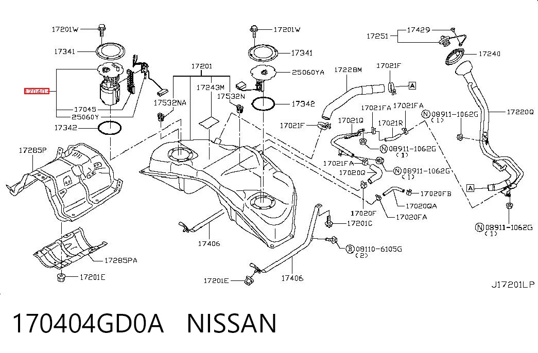 170404GD0A Nissan/Infiniti 
