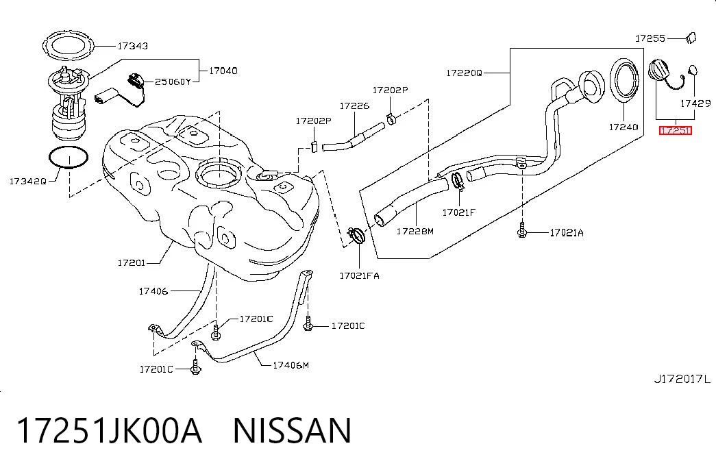 Купити FC932 Ford Пробка бензобака