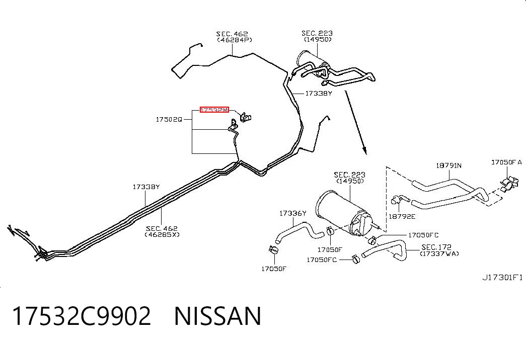 17532C9902 Nissan/Infiniti 