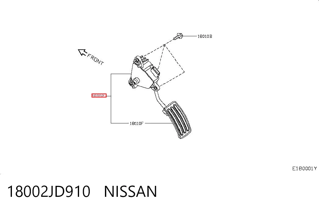 18002JD910 Nissan/Infiniti
