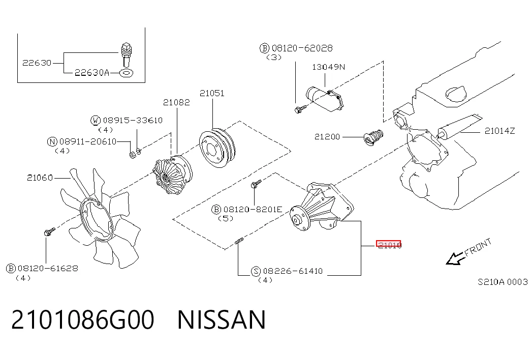 Помпа AISWPN059 Aisin