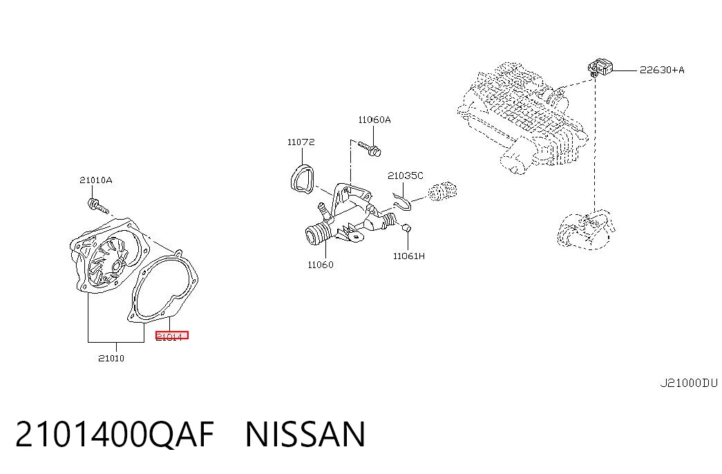 Прокладка водяної помпи Peugeot/Citroen 95528046 ціна, від 2.99 USD