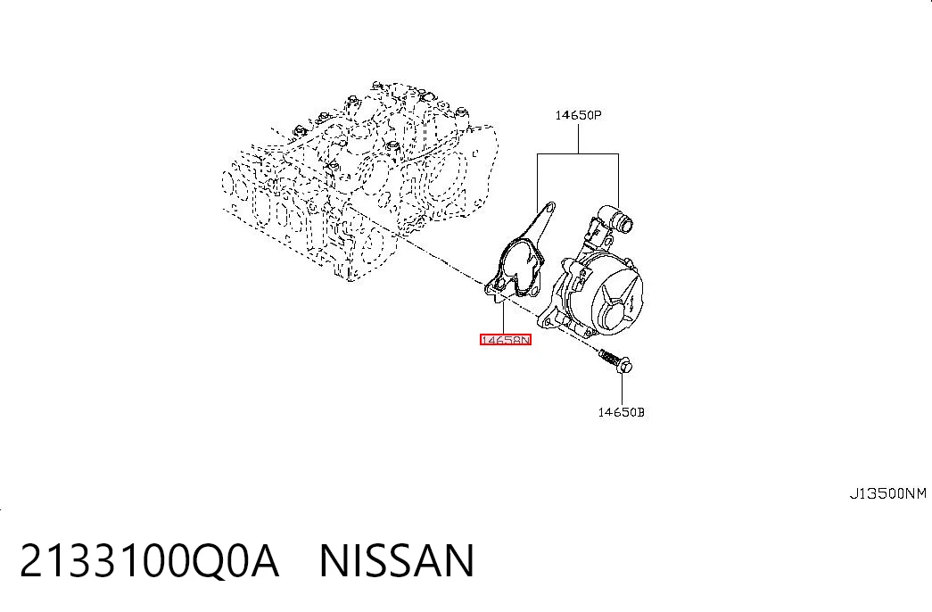 2133100Q0A Nissan/Infiniti