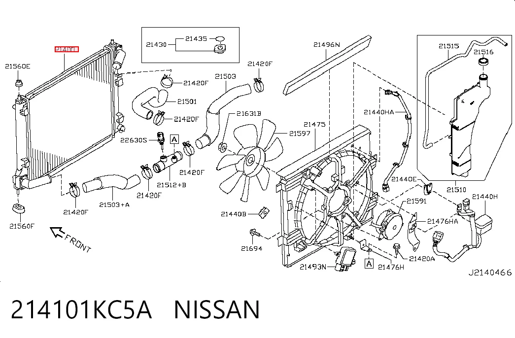  Радіатор Nissan JUKE 