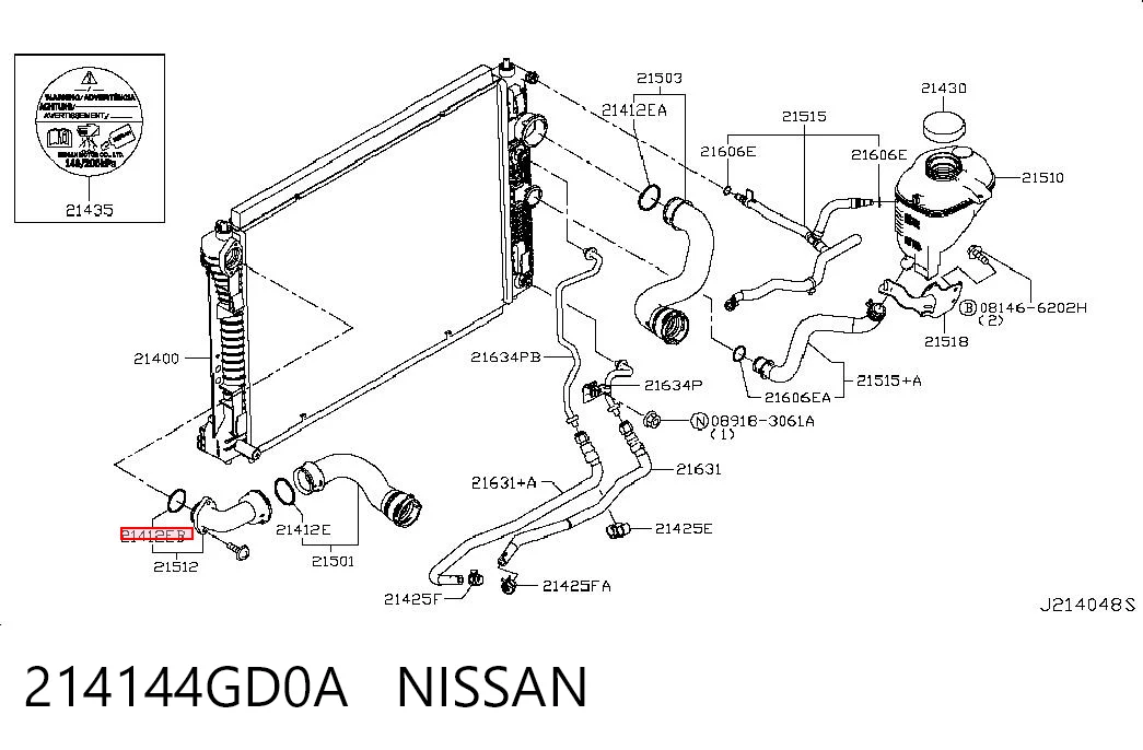 214144GD0A Nissan/Infiniti