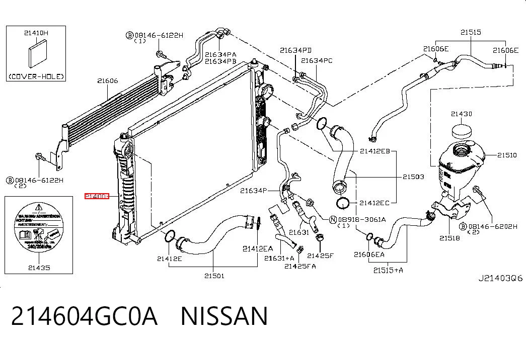 214604GC0A Nissan/Infiniti