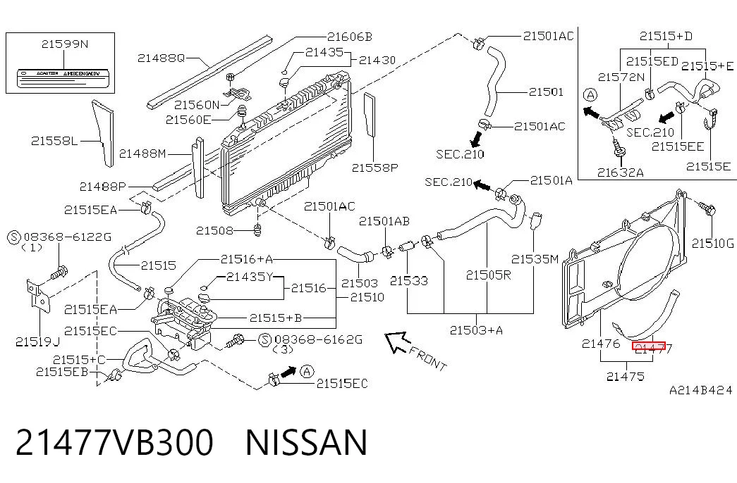 21477VB300 Nissan/Infiniti