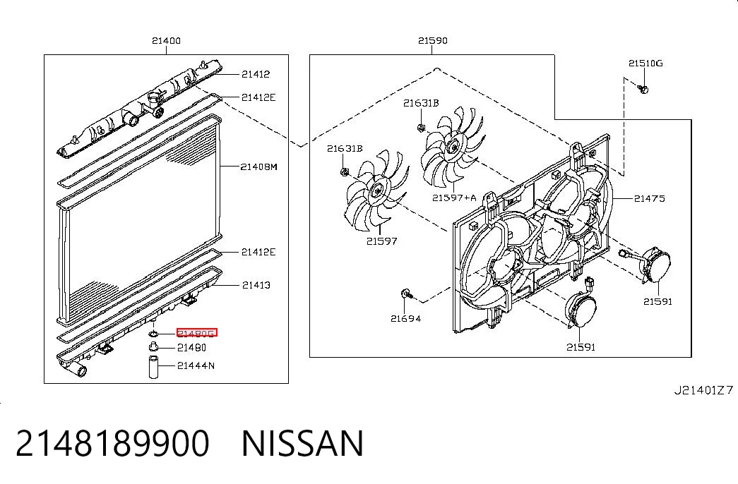 2148189900 Nissan/Infiniti 