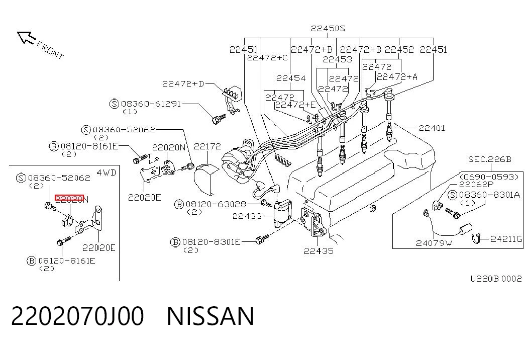L71002JC Japan Cars Модуль запалювання, комутатор