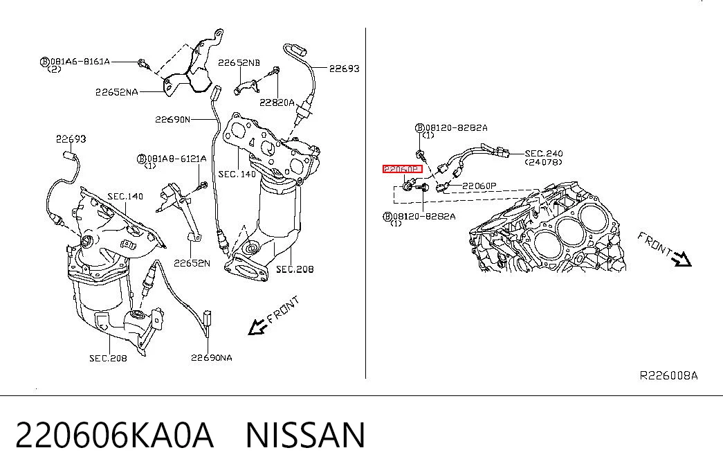 220606KA0A Nissan/Infiniti 
