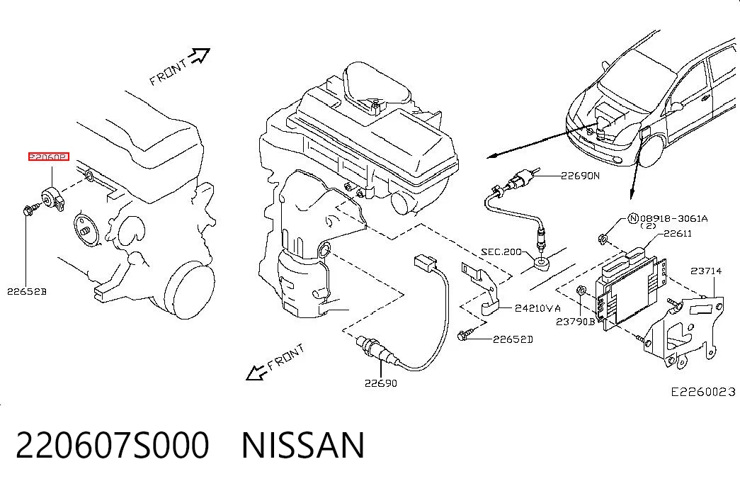 Датчик самозаймання Nissan Qashqai I