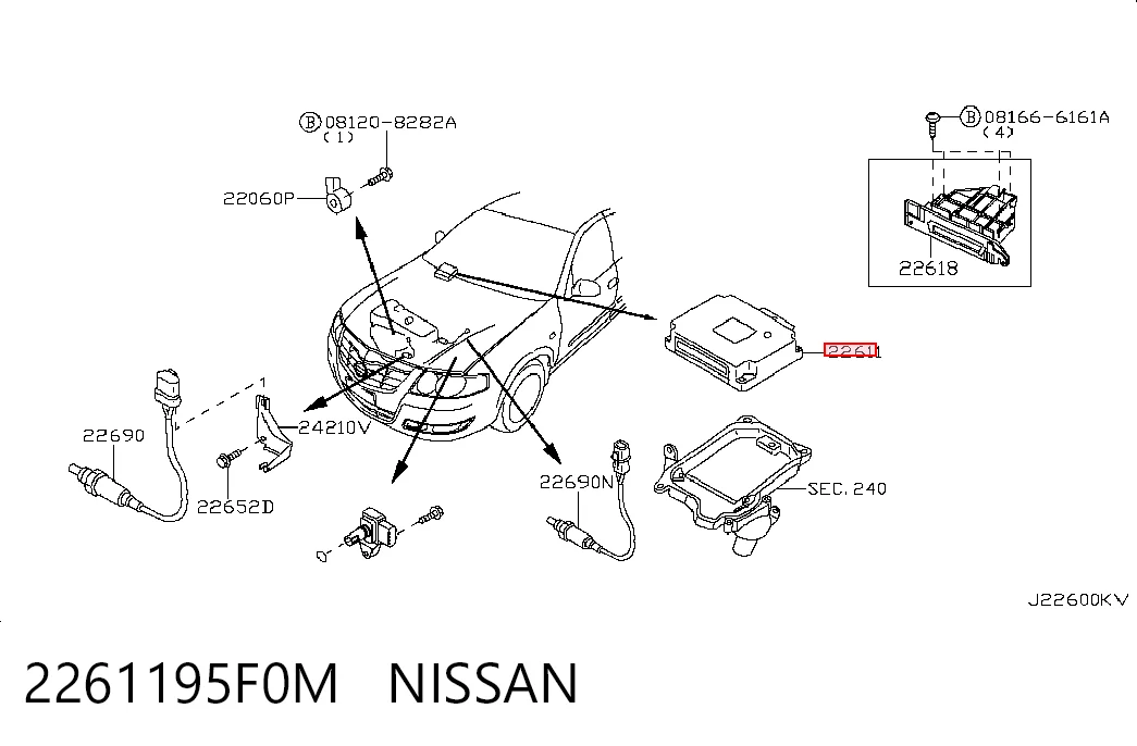 Блок електронного управління на Nissan Almera CLASSIC B10RS