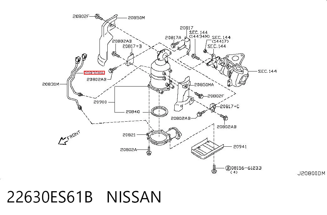 22630ES61B Nissan/Infiniti