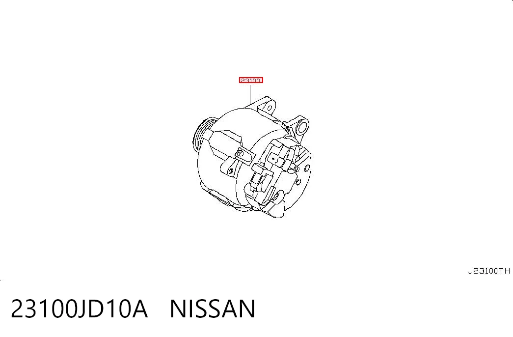 Генератор Nissan JUKE NMUK хетчбек (F15E) (2010 - 2019) ціна, від 50.68 USD