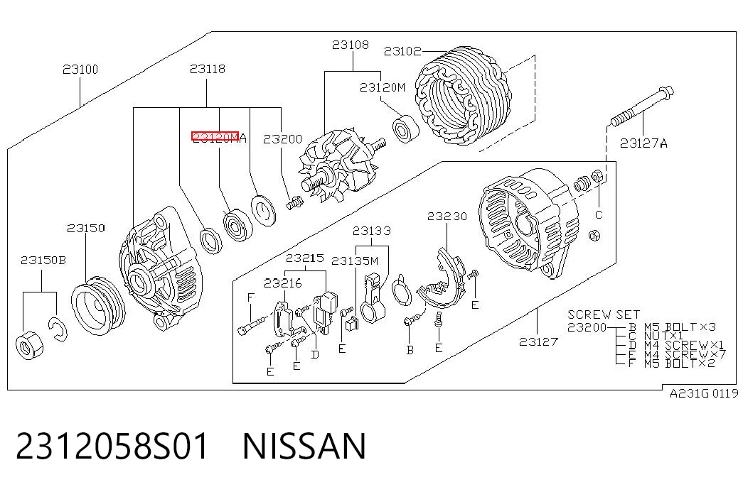 Підшипник генератора NSK B1050T12 ціна, від 5.04 USD