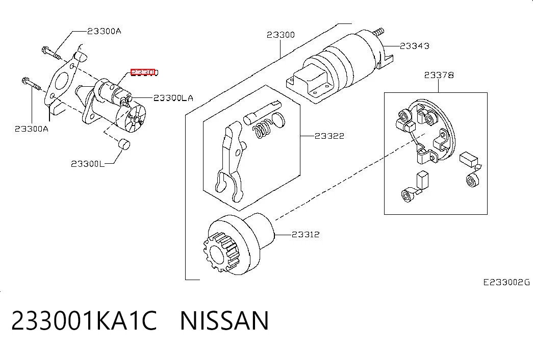  Стартер Nissan Tiida 