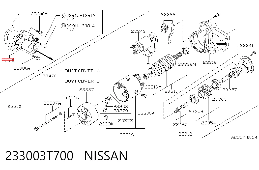 Стартер JS0660 REMA-PARTS
