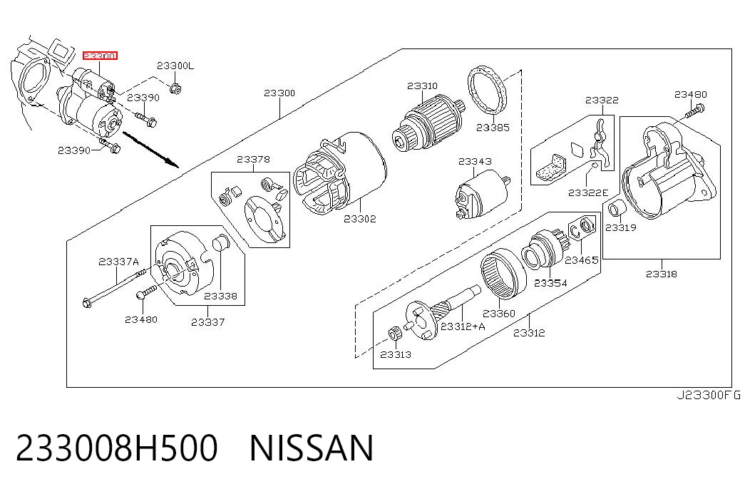 Стартер 2804246 Denso
