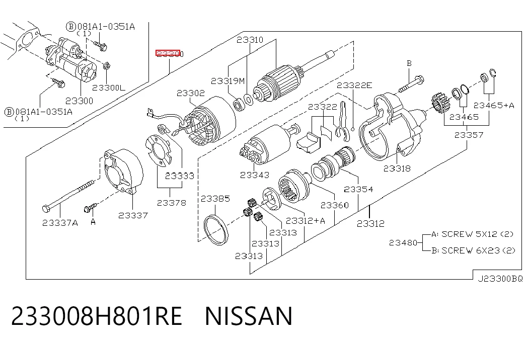  Стартер Nissan X-Trail 