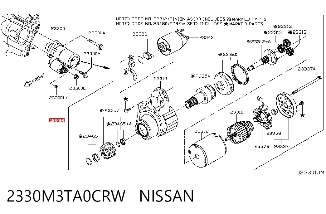 Купити Стартер Nissan Altima L33 