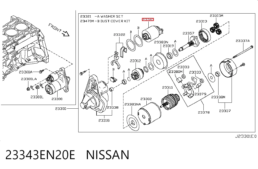 Купити Втягуюче реле стартера Nissan Qashqai I J10