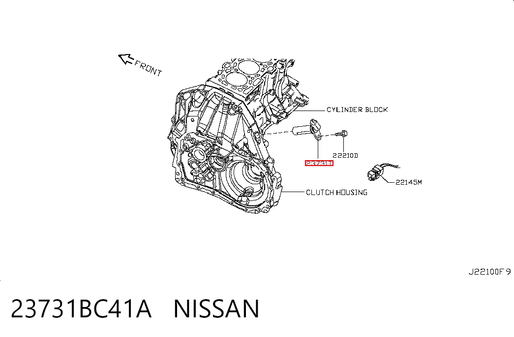 Купити Датчик колінвала Nissan Tiida  SC11X