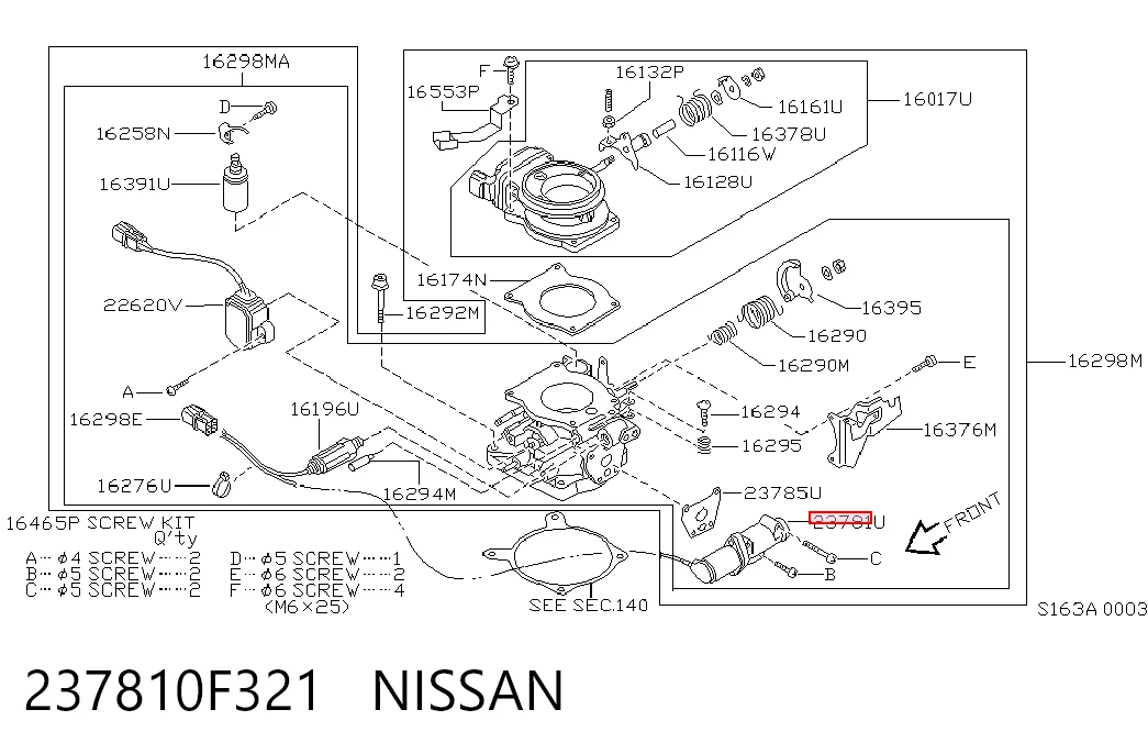 Купити Датчик холостого ходу Nissan Terrano II R20